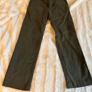 Crewcuts army green chinos